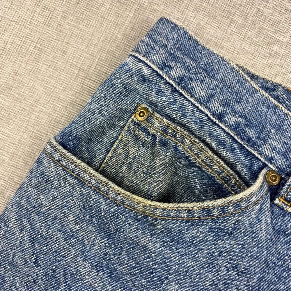 Lee Regular Fit Jeans Mens 36x31 Blue Medium Wash Straight Leg Denim Pants